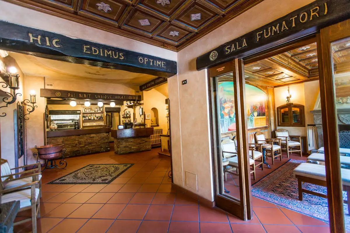 Fotografia storica autorizzata o dettaglio contemporaneo del Ristorante Passone